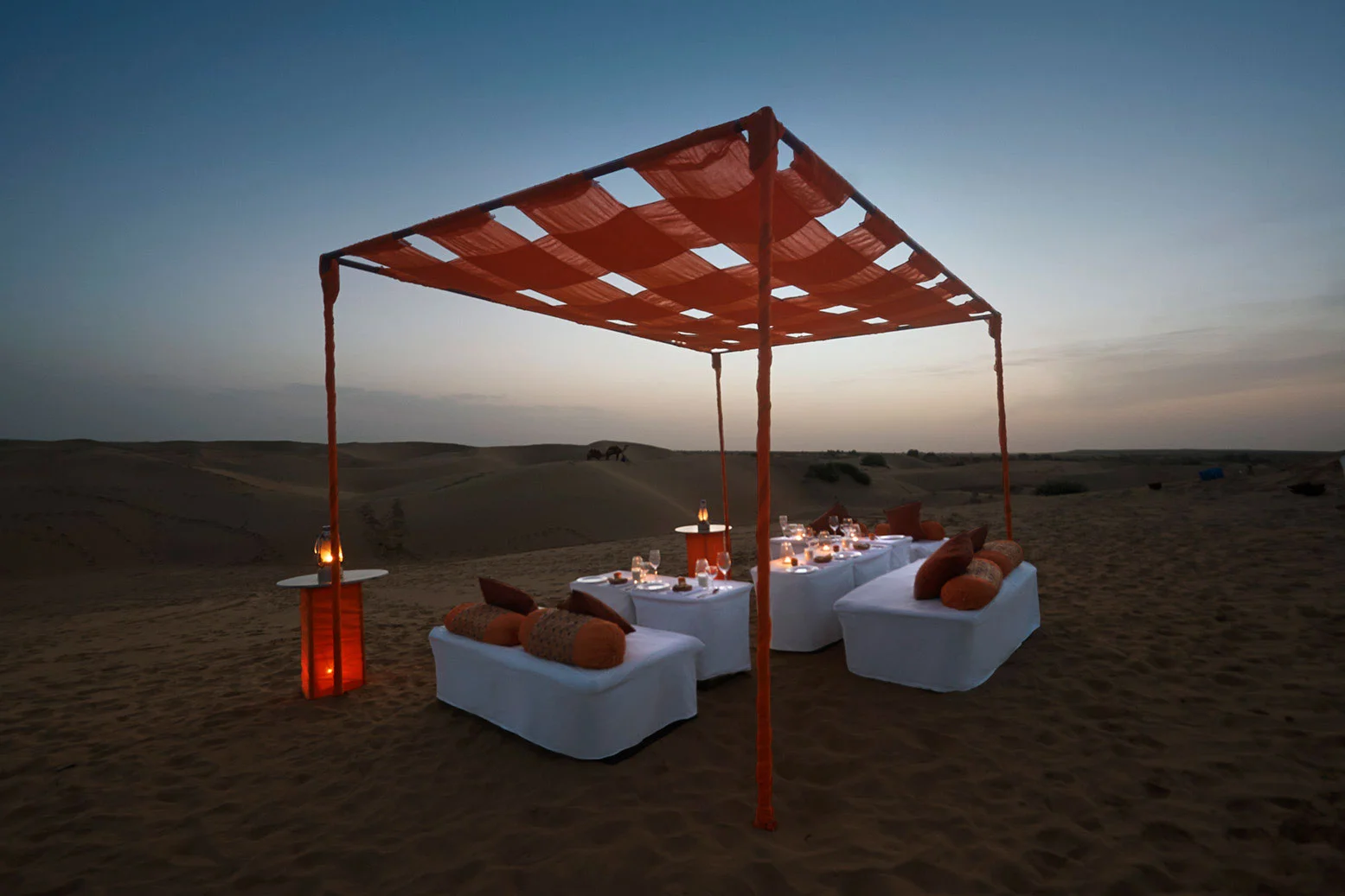 Dinner on Dunes Jaisalmer