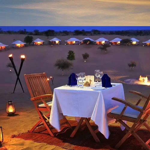 Dinner on Dunes